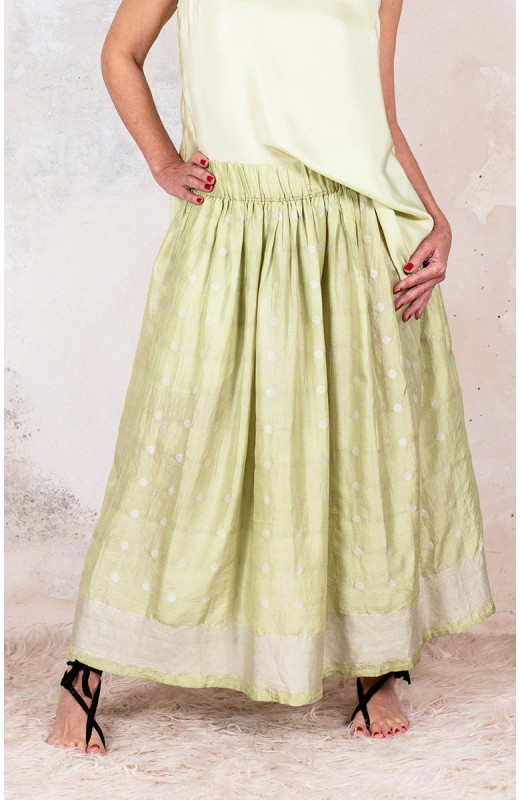 LIME ZUCCHERATO SKIRT