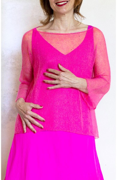 POETICAL SWEATER - Indian Pink