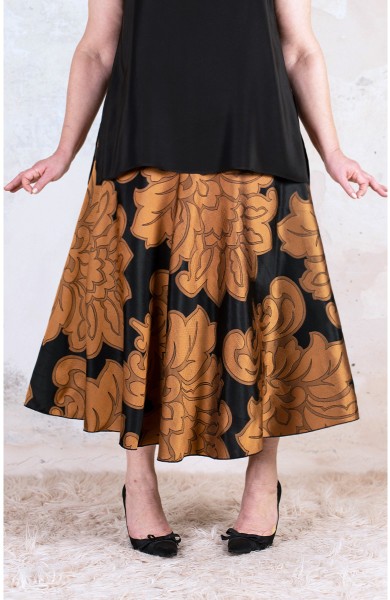 MAD MAN SKIRT - Al Crepuscolo Gigante Fiore