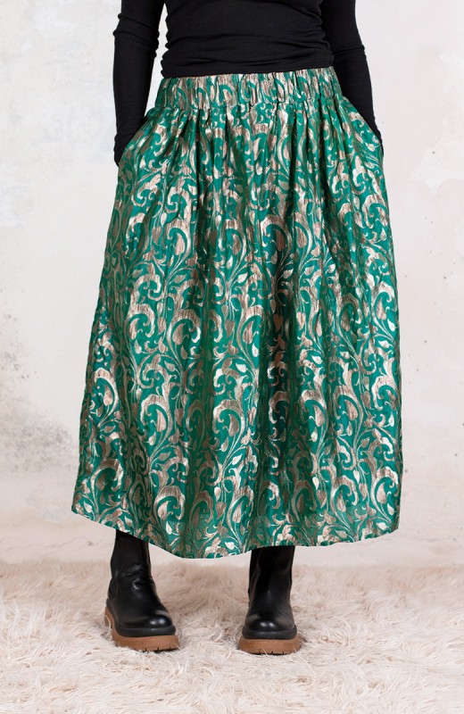 Brocade Travel Skirt -...