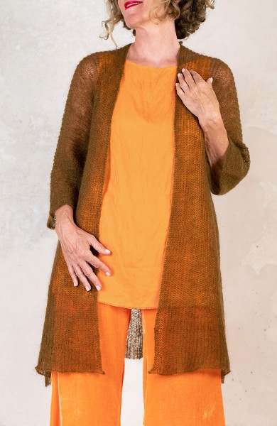 POETICAL CARDIGAN - Japan Cinnamon