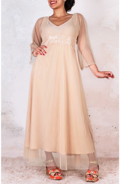 PPD NOCTURNIA DRESS - Cipria Irrisolta
