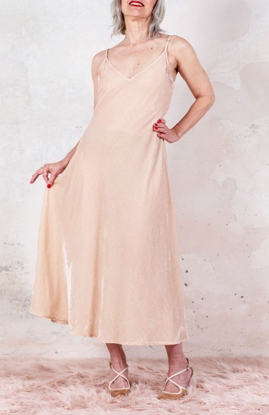 VELVET HYBRID PERFECTA DRESS - Japan Blush