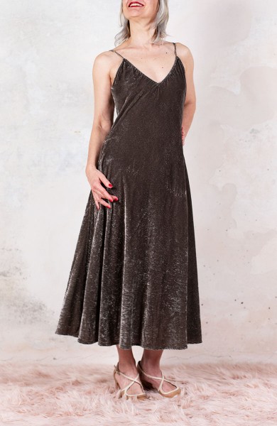 VELVET HYBRID PERFECTA DRESS - Japan Grey