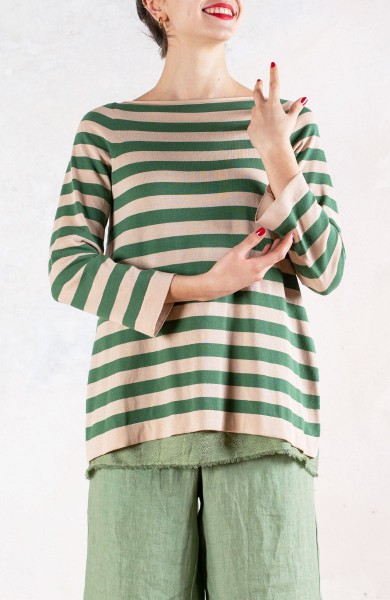 STRIPED ICONIC SWEATER BOOK EDITION - Giada Tramata