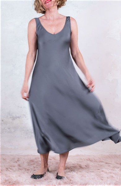 NIRVANA PERFECTO DRESS - Grigio Mistico