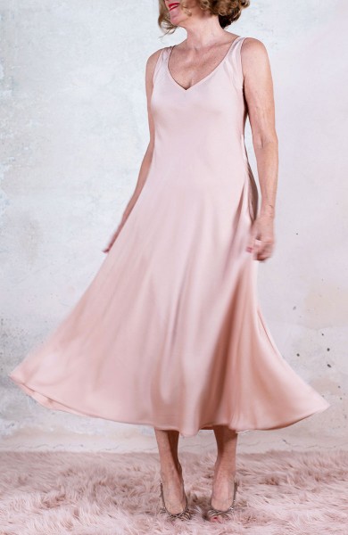 NIRVANA PERFECTO DRESS - Nude Perlato