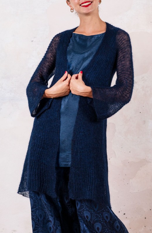 POETICAL CARDIGAN - Blue...