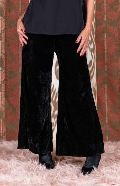 VELVET TROMBETTA PANT RAPTUS ON DEMAND -  Ink on demand