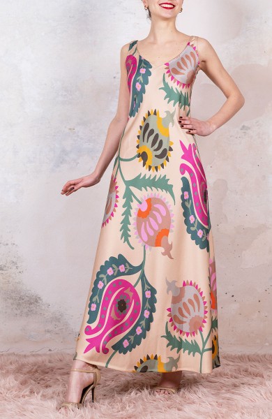 NIRVANA LONG PERFECTO DRESS - Florabilia
