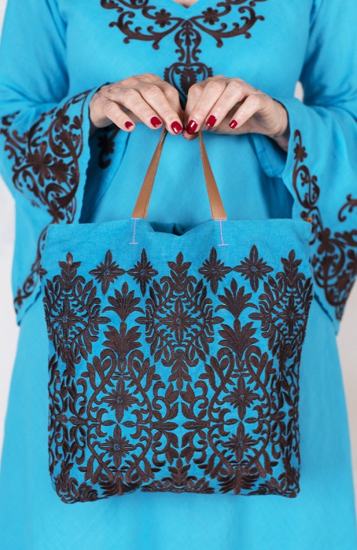 SUMMER EMBROIDERED BAG -...