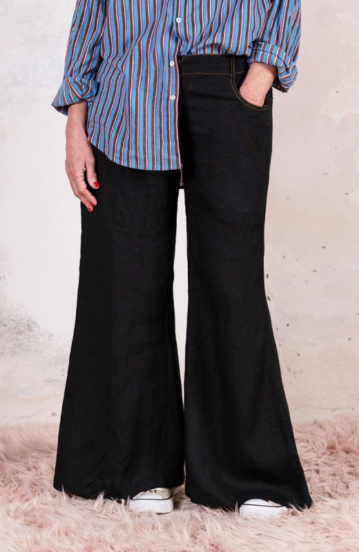 LINEN TRAVEL PANT CALL TO...