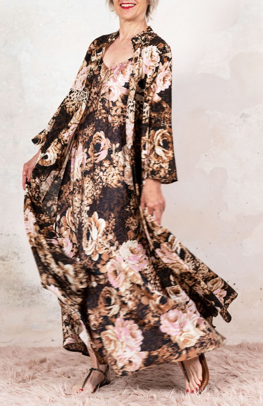 LONG LIGHT COAT - Queen Rose