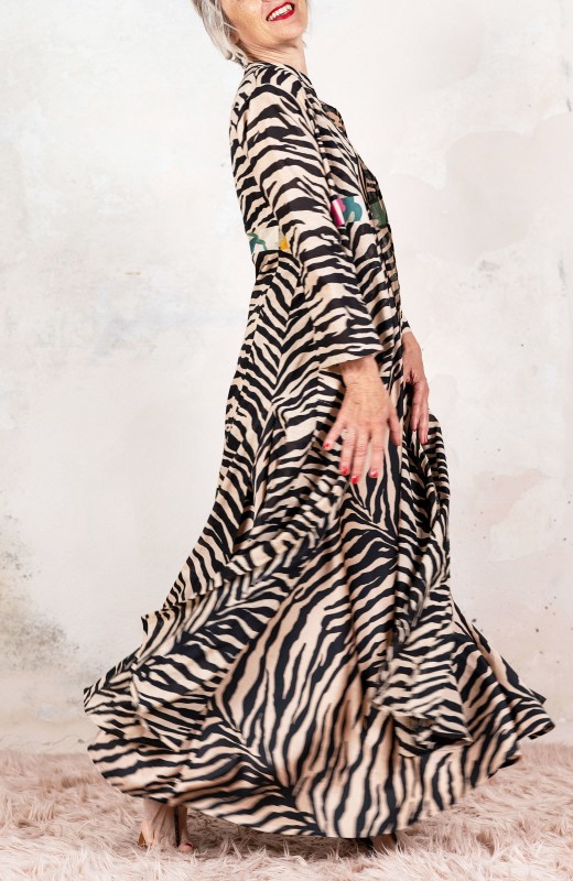 LONG LIGHT COAT - Zebra...