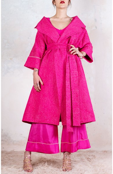 QUEEN COAT - Indian Pink